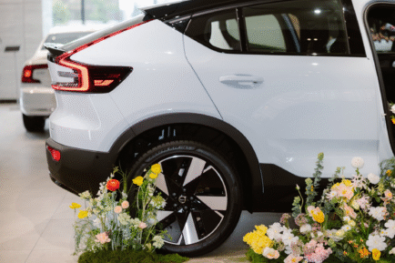 Volvo EC40 : Đuôi xe